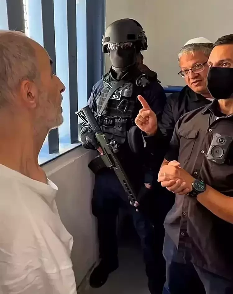 Bộ trưởng Israel bị phạt tiền sau video dọa xử tử tù nhân Palestine