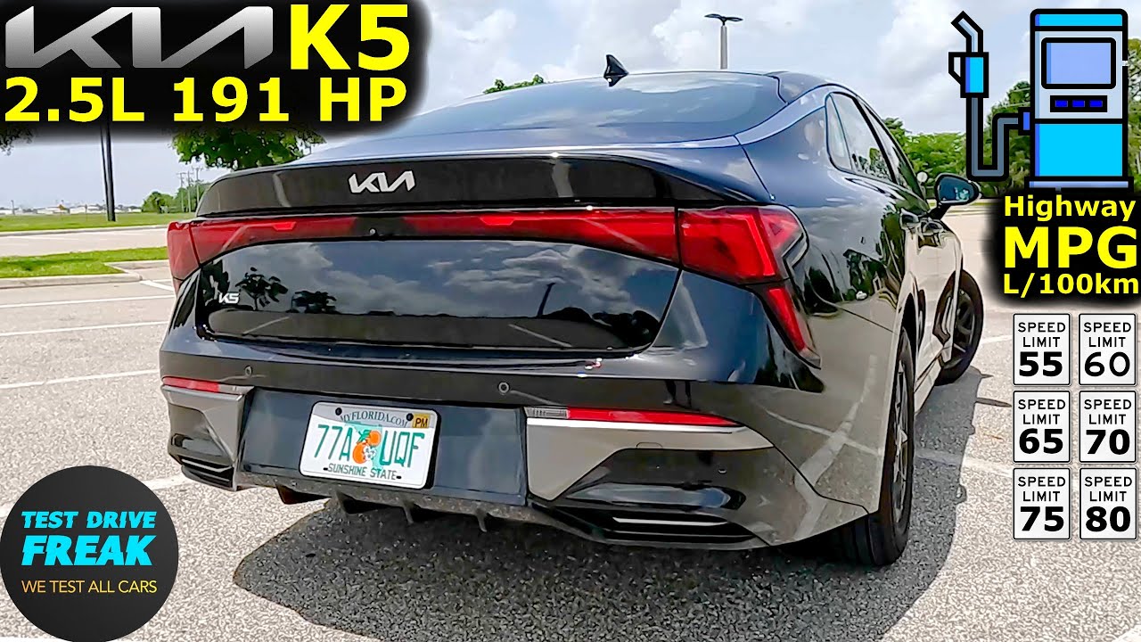 2025 Kia K5 LXS 2.5L (191 HP) test drive 🚗 fuel consumption & review