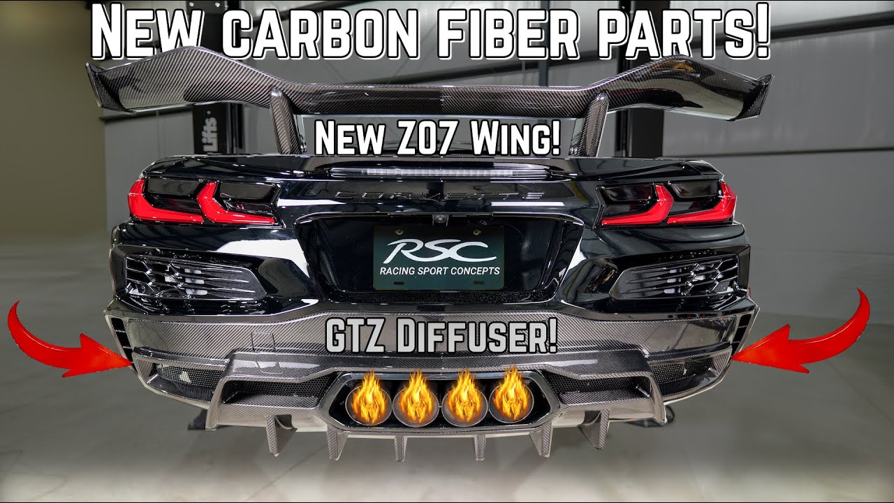 These are the carbon fiber parts you want! Take the C8 Corvette to the ...