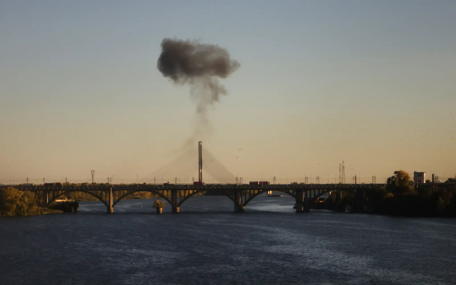Russia strikes another major bridge in Ukraine’s capital