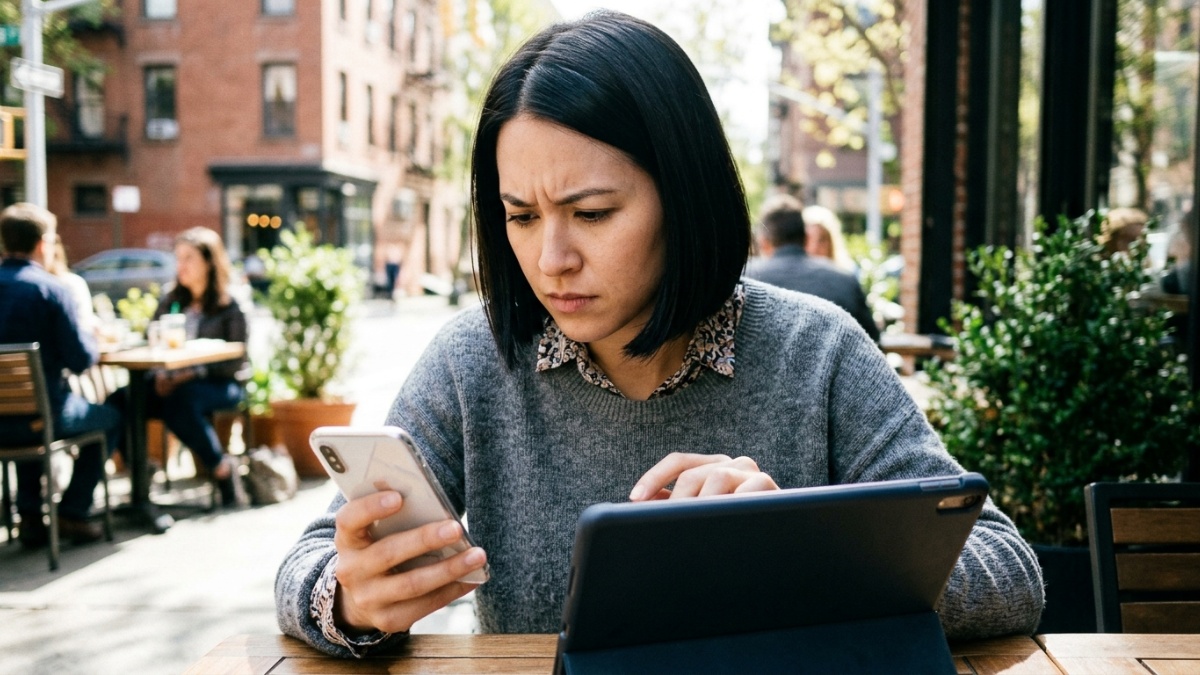 When a fitness app notification revealed her boyfriend was lying about ...