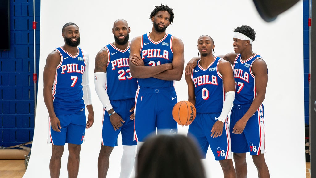 Sixers' Blue x White scrimmage will be fans' 1st chance to see LeBron James, Jaylen Brown