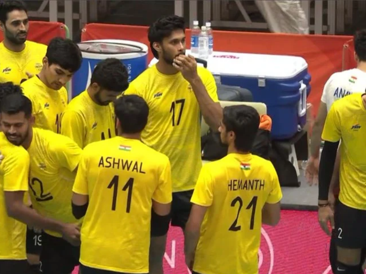 India vs Thailand Asian Games 2026 men's volleyball live streaming ...