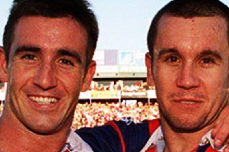 Brothers break bread to celebrate historic Knights grand final