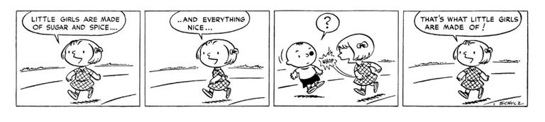 76 years ago today, Peanuts started on a dour note
