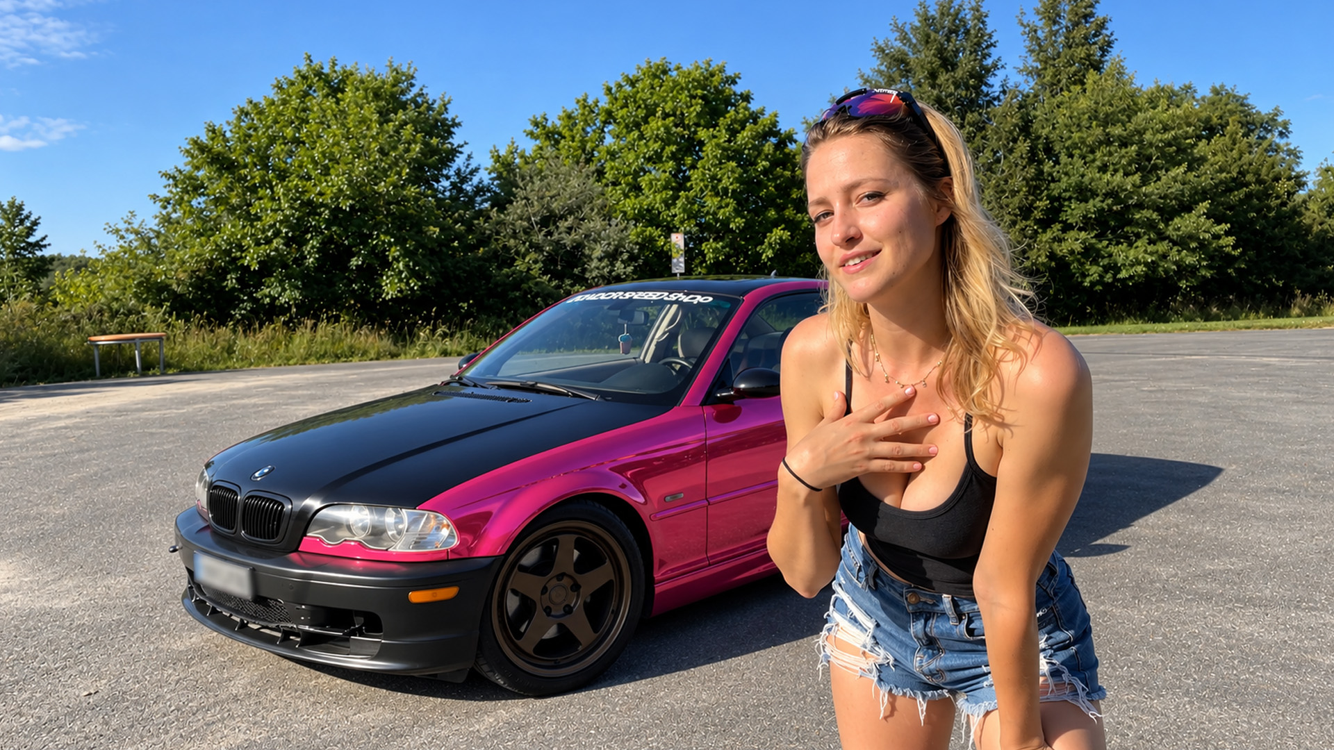 This car wrap costs thousands less when done at home
