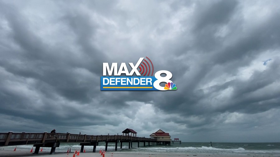Lingering clouds & elevated rain chances this weekend in Tampa