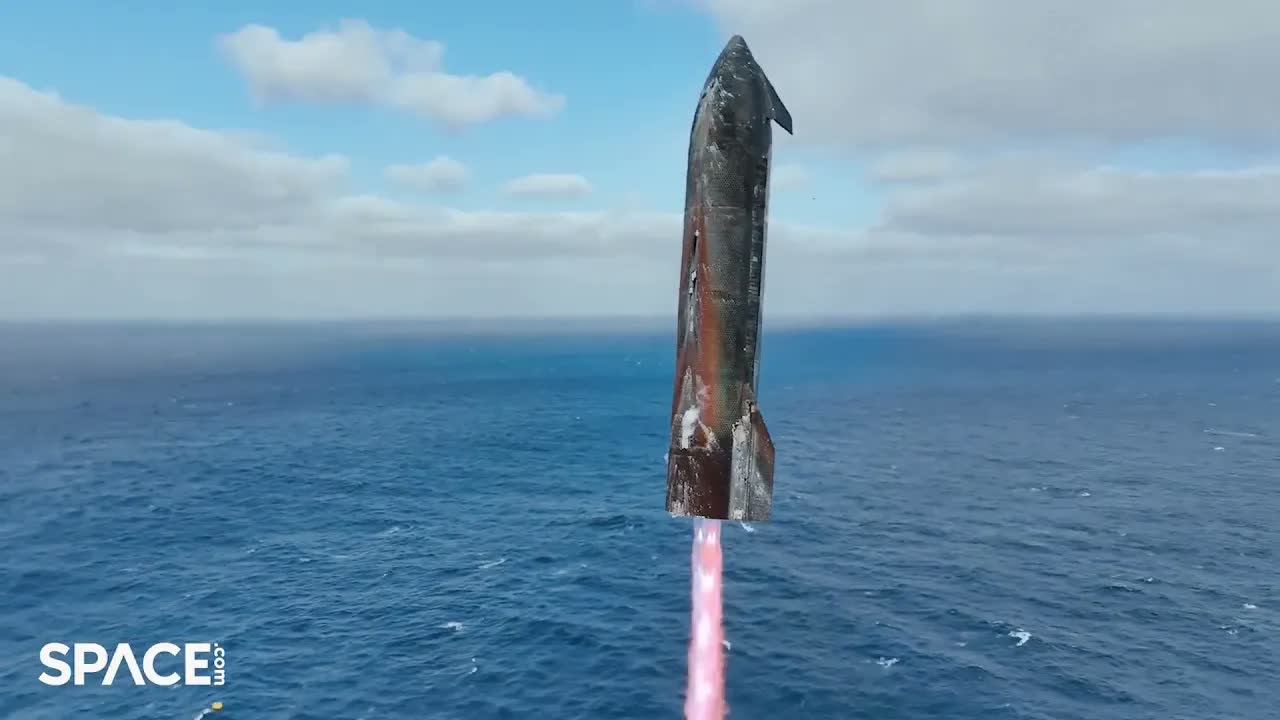 SpaceX Starship flight 11 captures stunning Indian Ocean splashdown