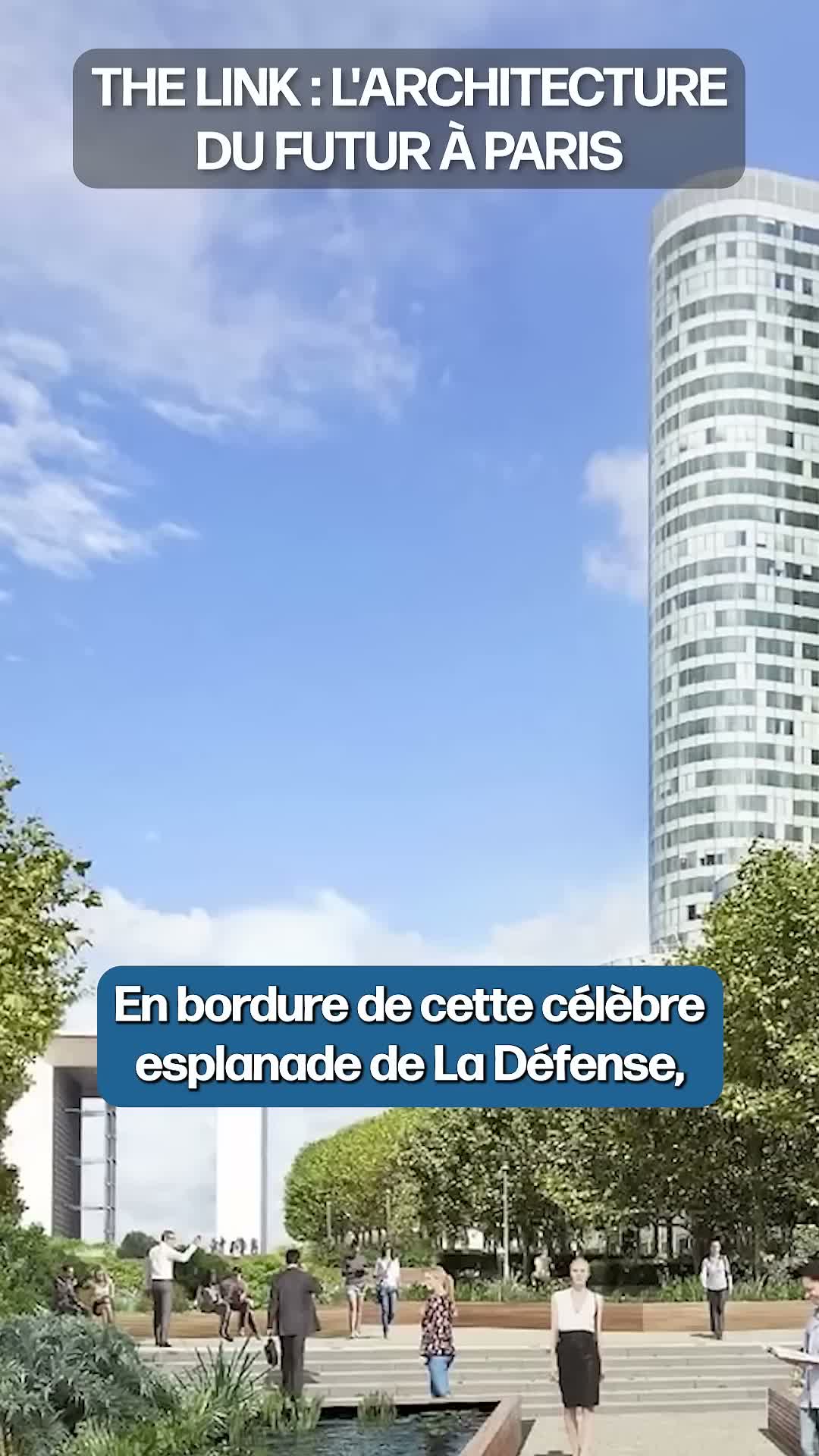The Link : le plus haut gratte-ciel de France à la Défense