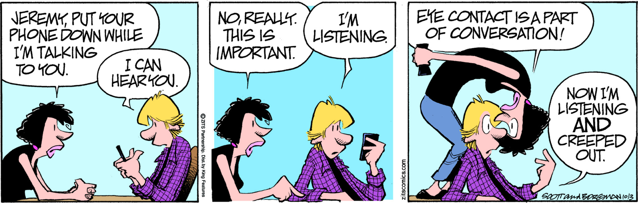 Zits by Jerry Scott and Jim Borgman
