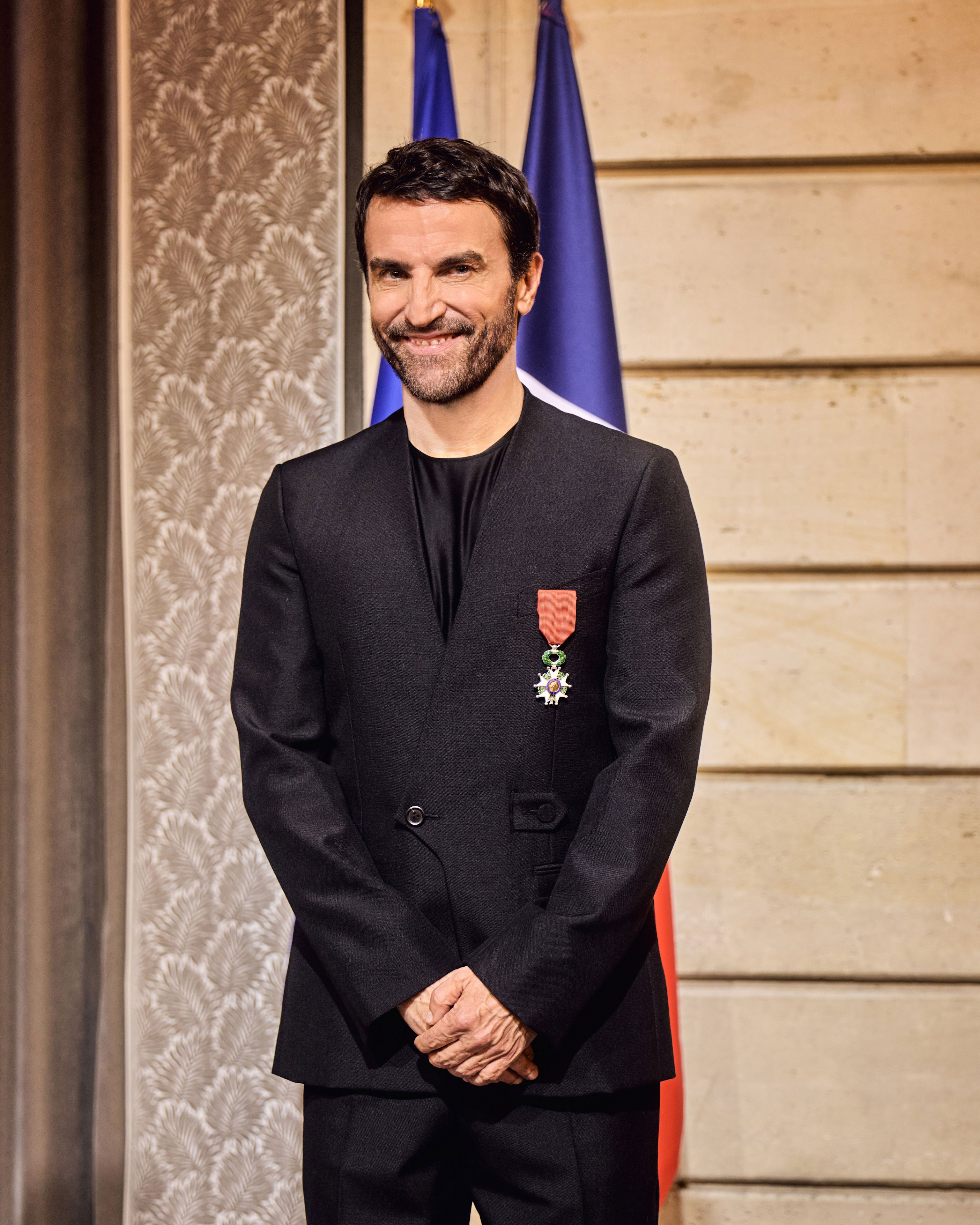 Nicolas Ghesquière a été décoré chevalier de la Légion d'honneur