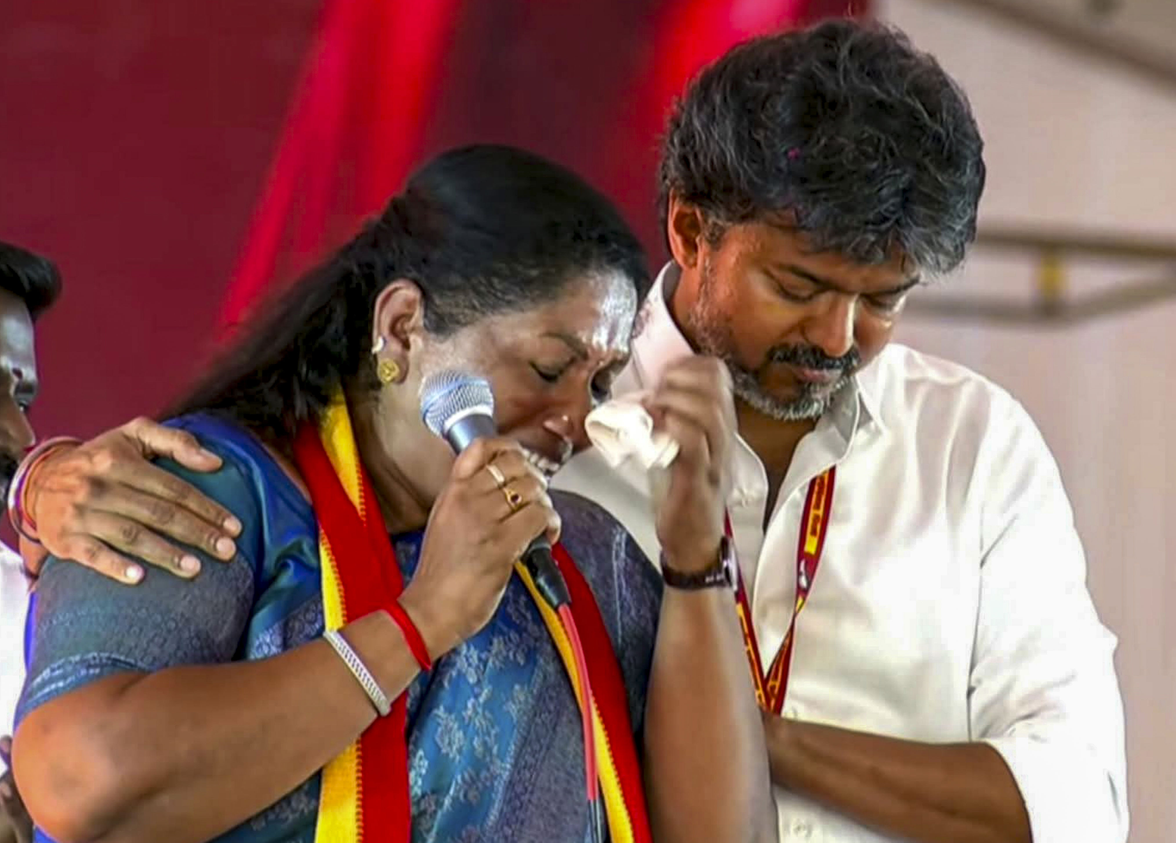 CM Vijay condemns Stalin’s remarks against TVK candidate Sathyabama in ...
