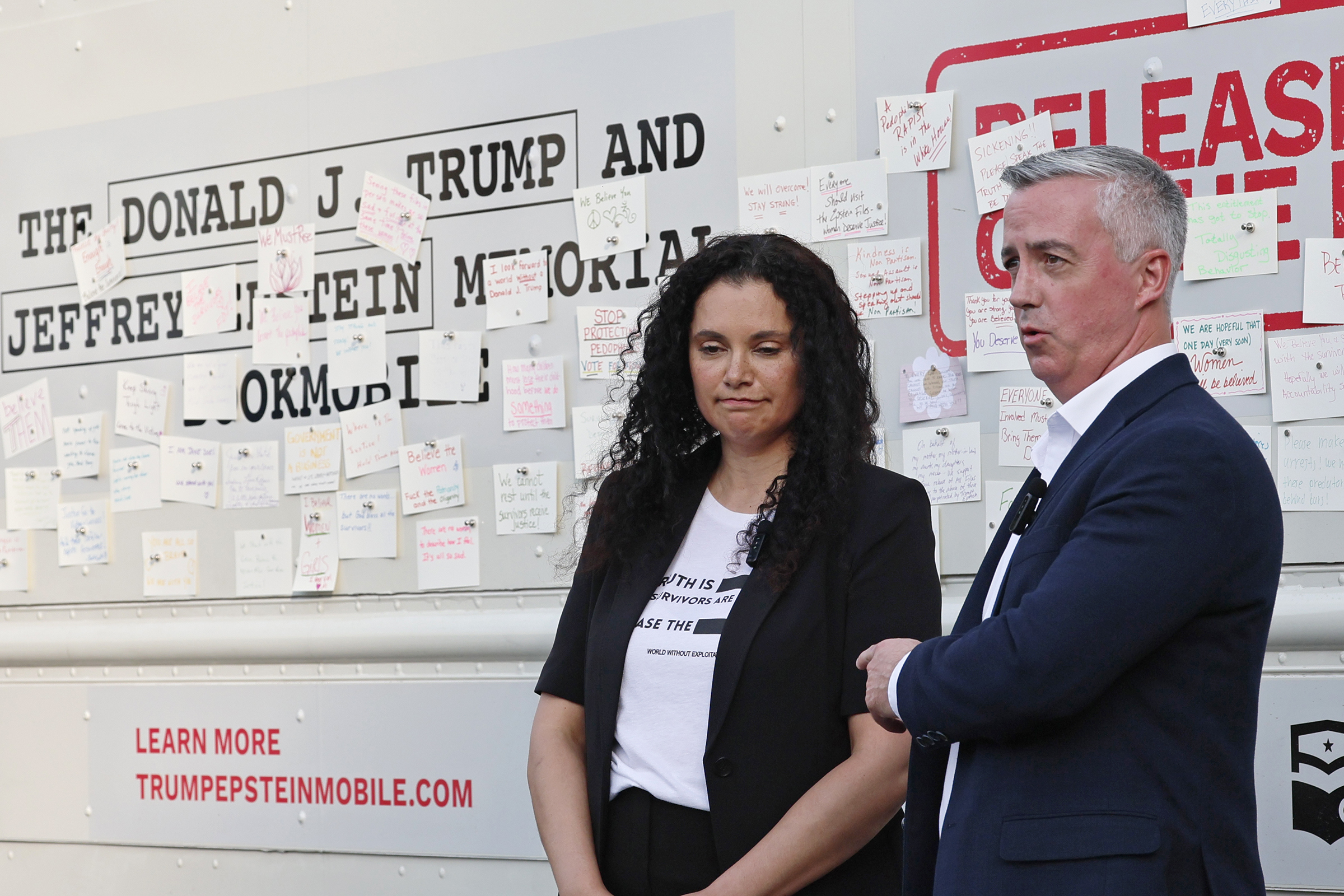 Epstein abuse survivor tours Bucks County and other Pa. swing districts ...