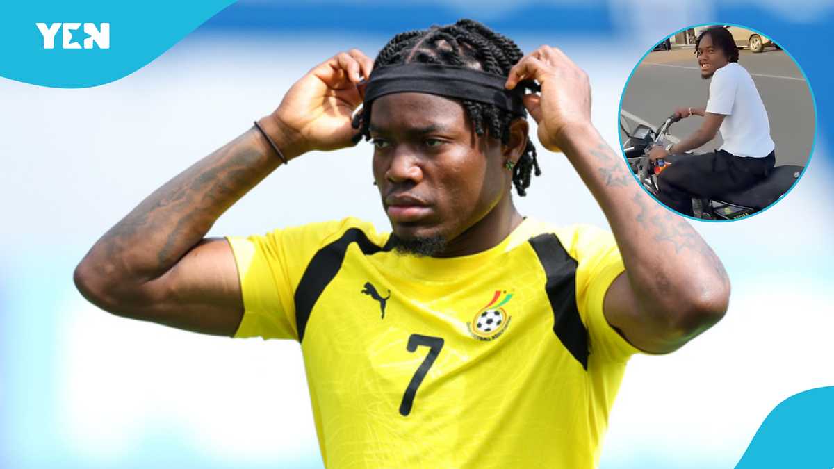 Video: Fatawu Issahaku rides okada in Accra after Ghana's AFCON ...