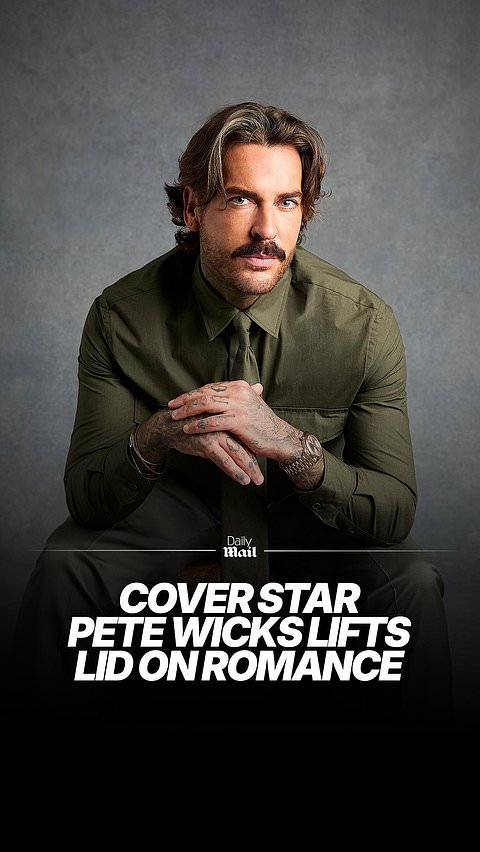 Cover star Pete Wicks lifts lid on romance with Olivia Attwood