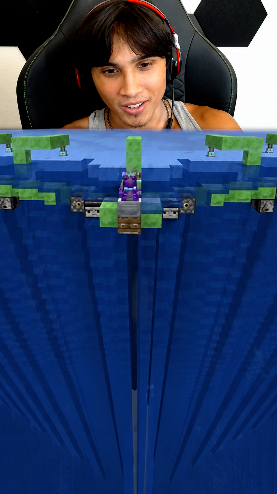 Testing a common Minecraft game mechanic