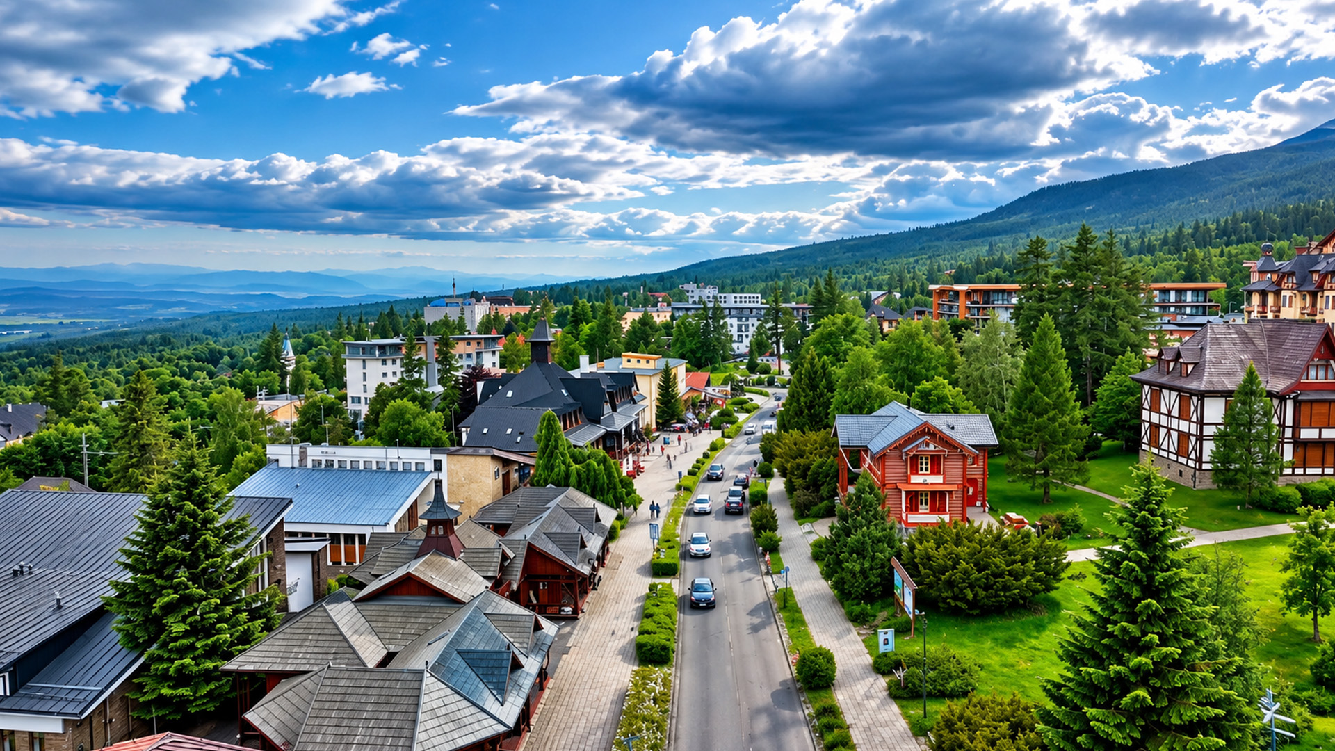 A Slovak town tucked beneath the High Tatras