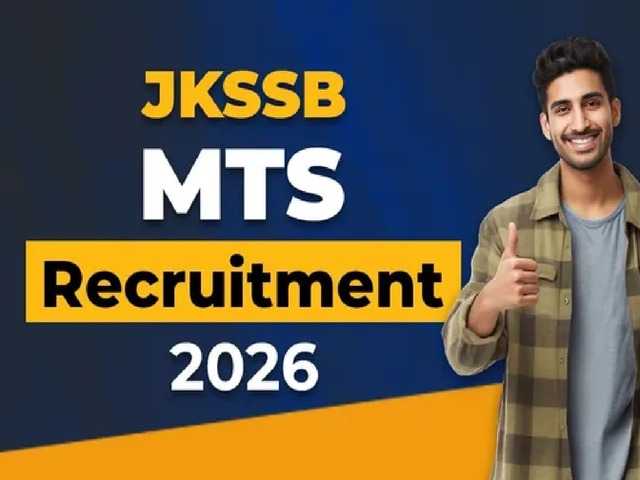 JKSSB MTS recruitment 2026: Apply online for 2,863 posts for 8th & 10th ...