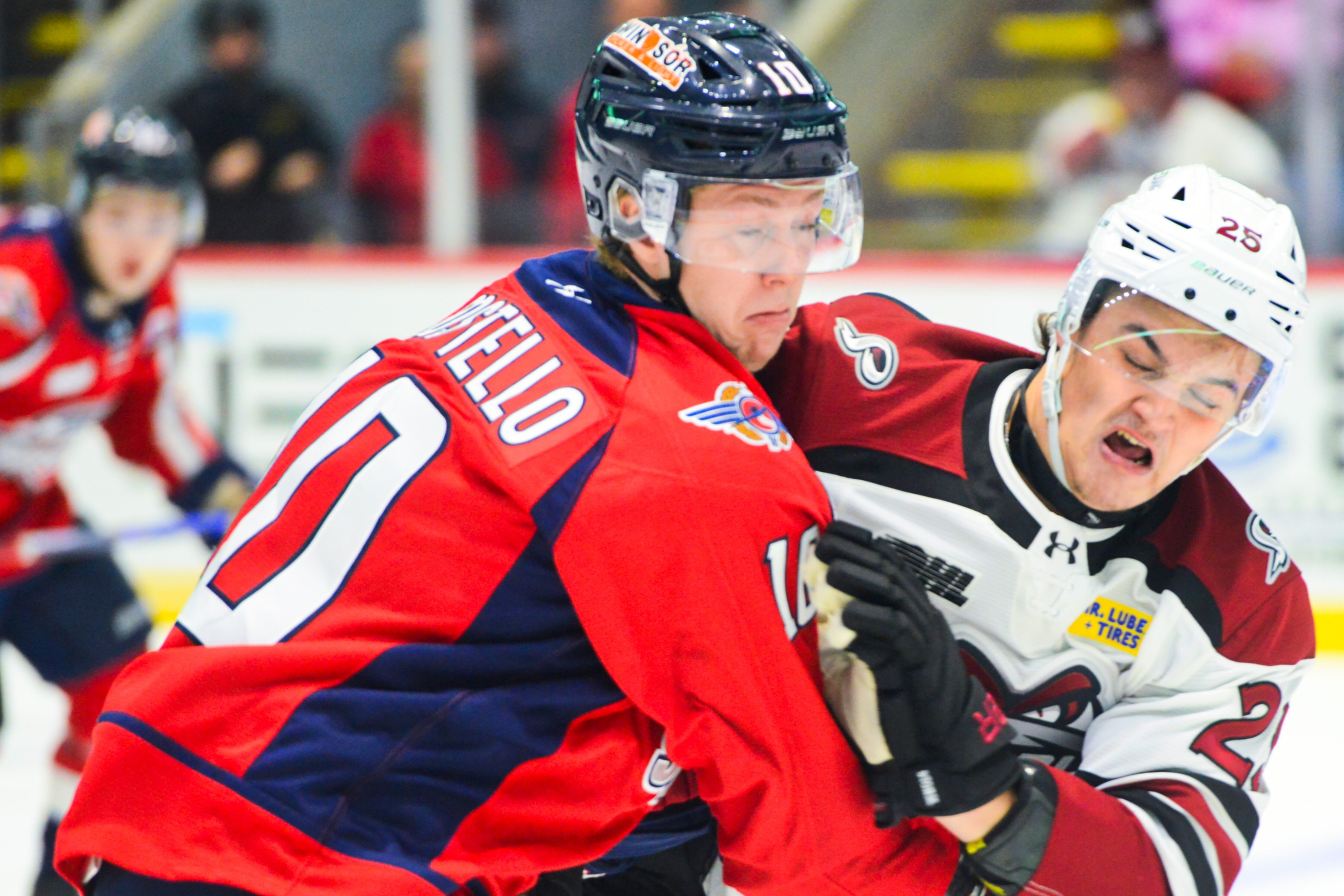 Spitfires once again stay close to a nationally ranked team before ...