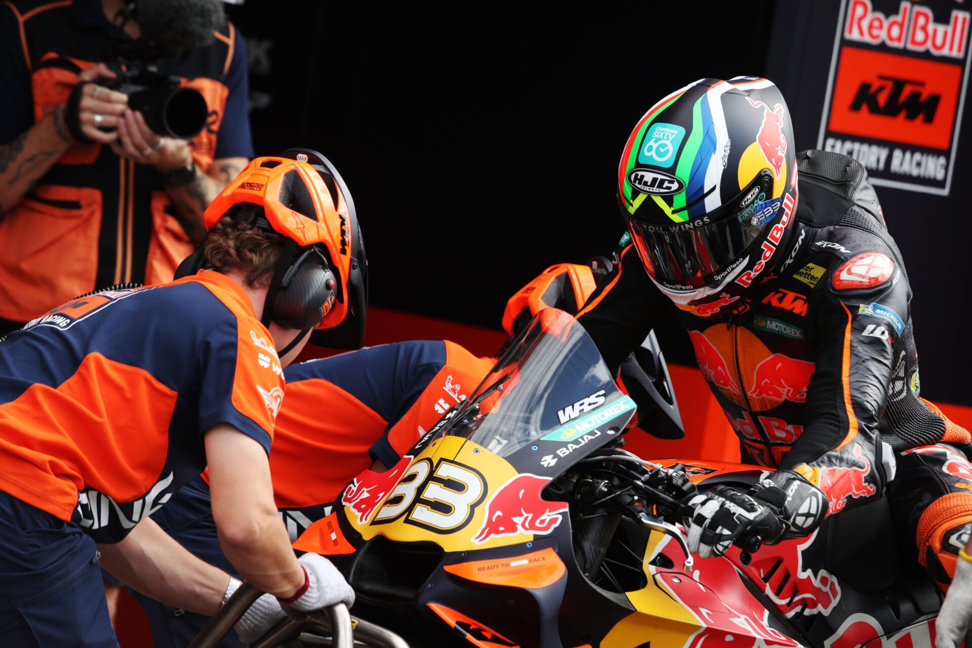 Tech3's reaction to Brad Binder's Motegi crash proves how lucky KTM are ...