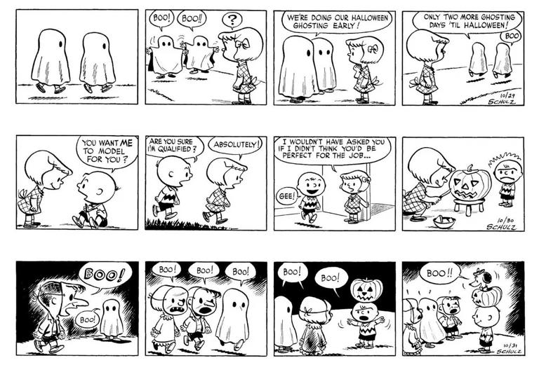 76 years ago today, Peanuts started on a dour note