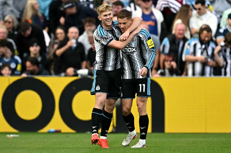 Newcastle have found Lewis Hall a new dream partner despite England ...