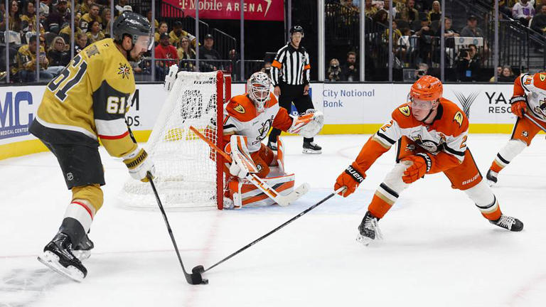 Golden Knights' loss to Ducks should serve as an early wake-up call