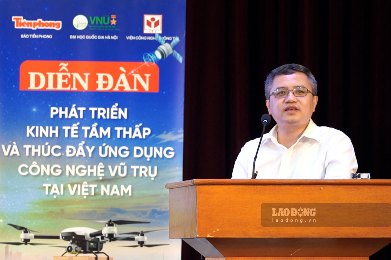 Phát triển kinh tế tầm thấp, thúc đẩy ứng dụng công nghệ vũ trụ tại Việt Nam
