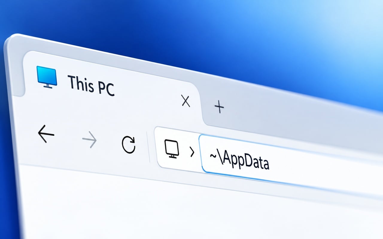 Windows 11 File Explorer gets a faster way to open AppData