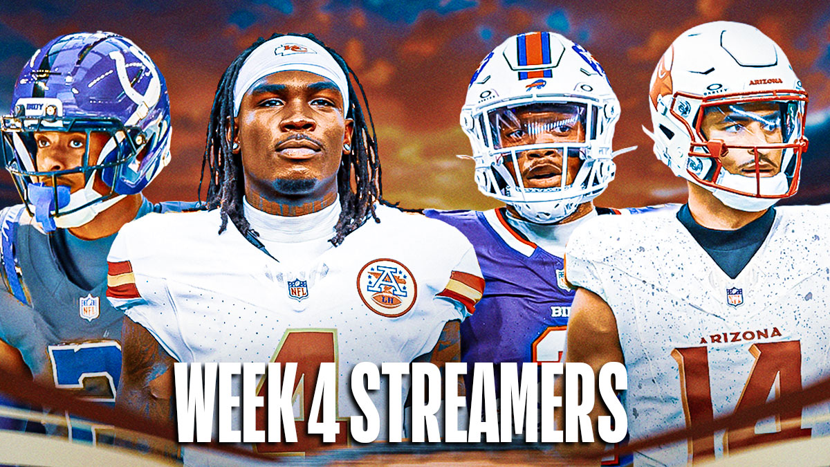 Last-minute fantasy football streaming options for Week 4 2026: wide ...