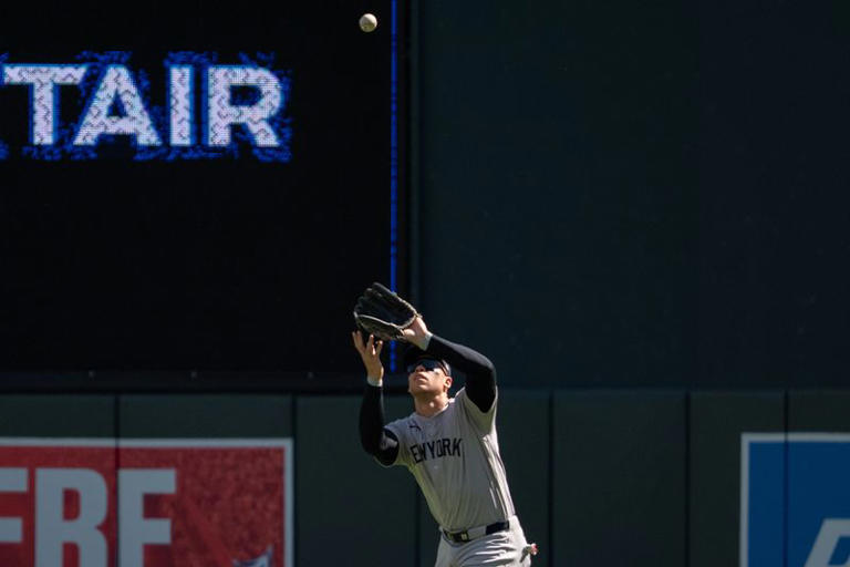 OF Aaron Judge (calf) left off Yankees' ALDS roster
