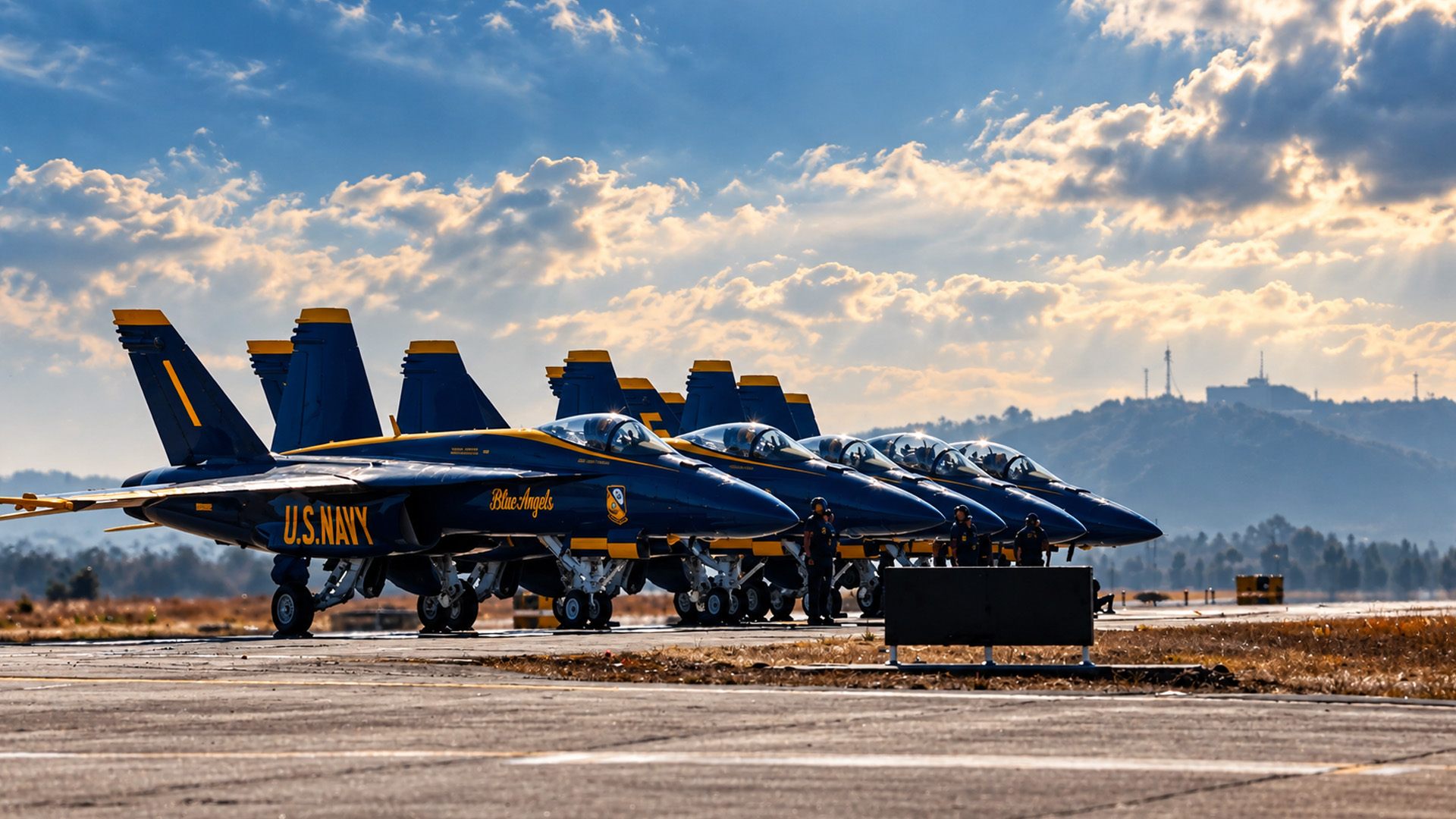 Les Blue Angels de l’US Navy survolent San Diego