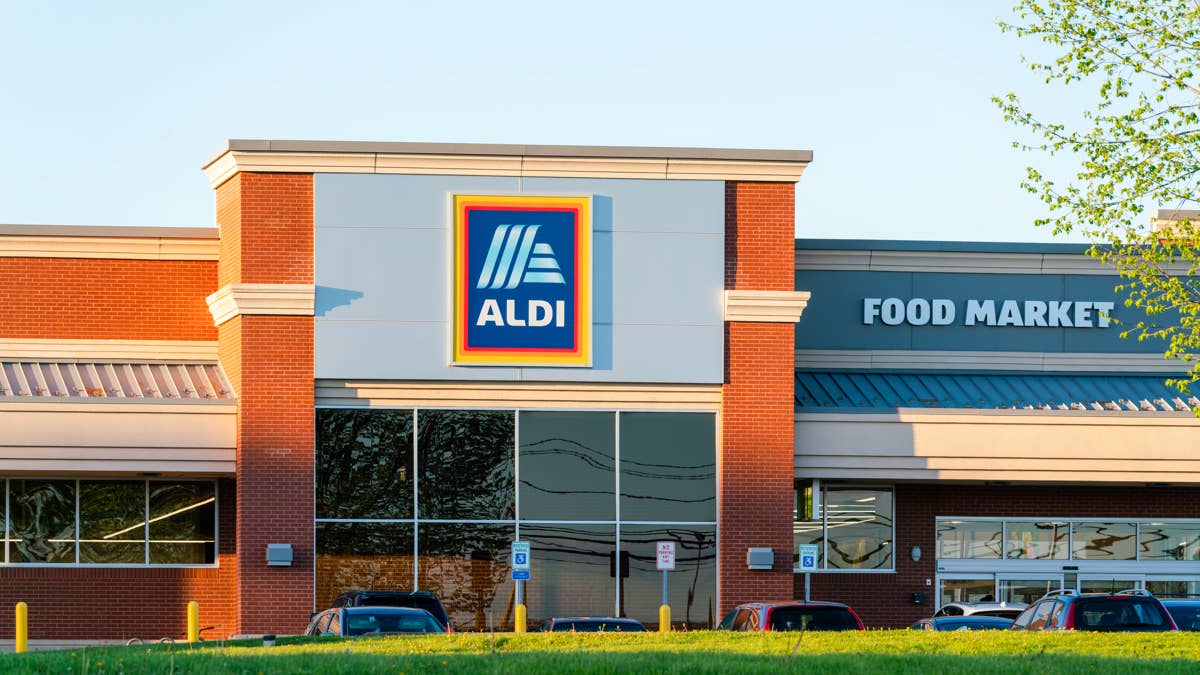 Aldi’s darling $8 mini tinsel trees bring holiday whimsy to any room