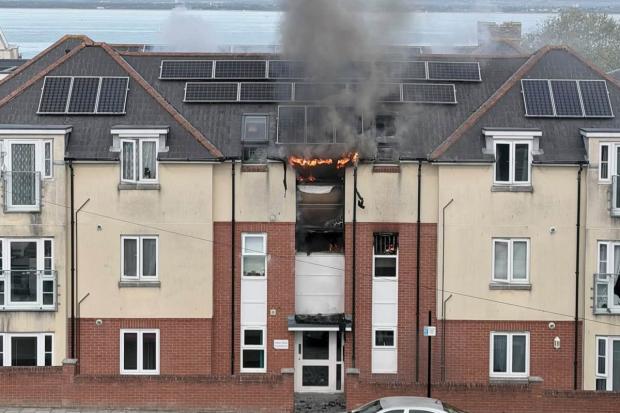 Arson probe into Isle of Wight flats fire closed unless new information ...