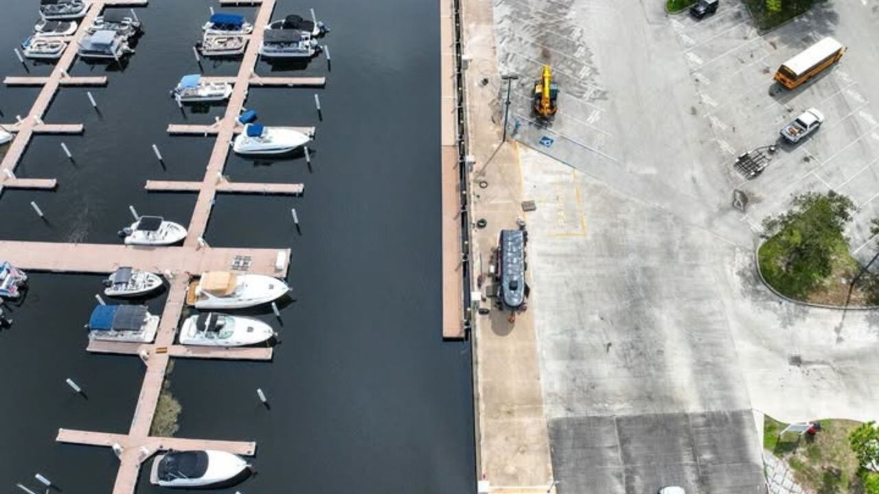 Lakefront Marina floating dock reopens after replacement project