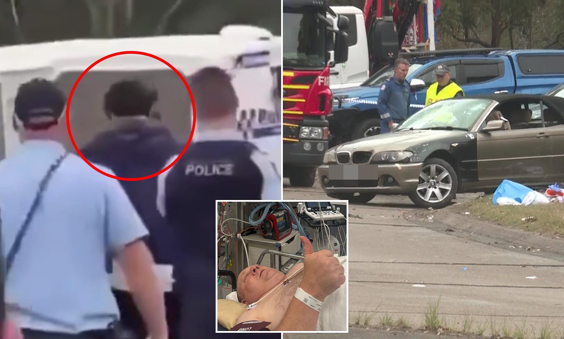 Driver, 18, who allegedly ploughed into ten people cheering on the ...