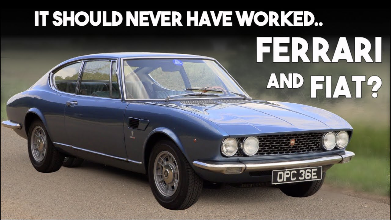 When Fiat made a car with Ferrari V6 engine! Fiat Dino coupe
