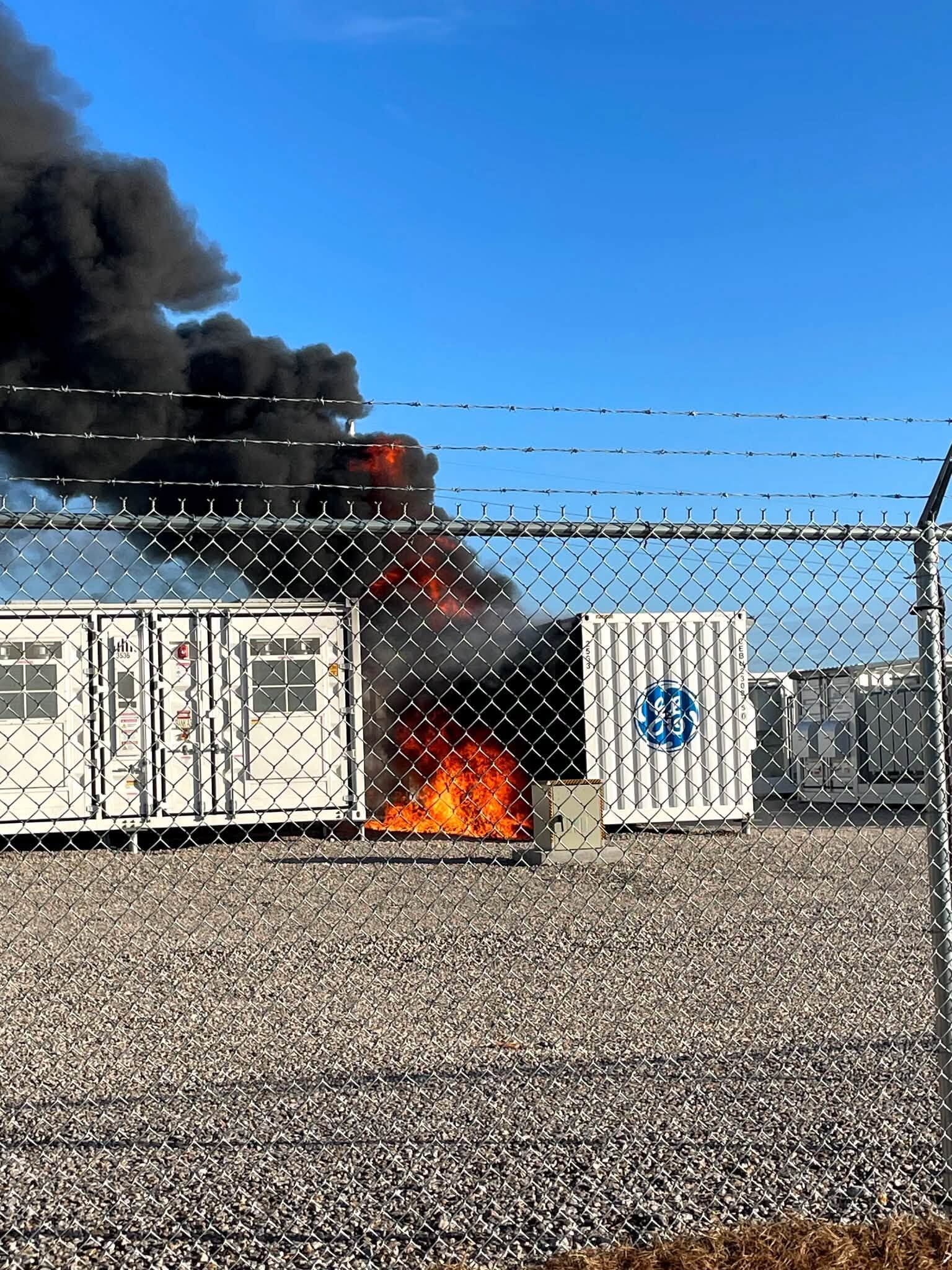 Okaloosa County fire department responds to power inverter fire
