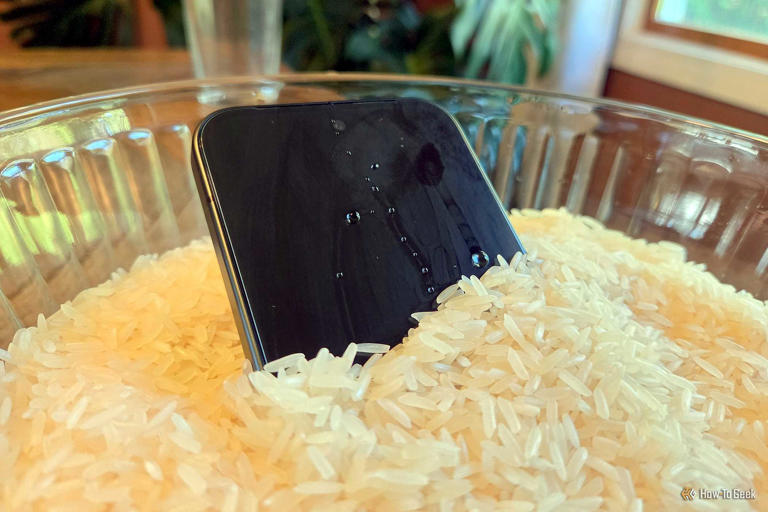 Rice won't save your wet phone: Here's what actually works