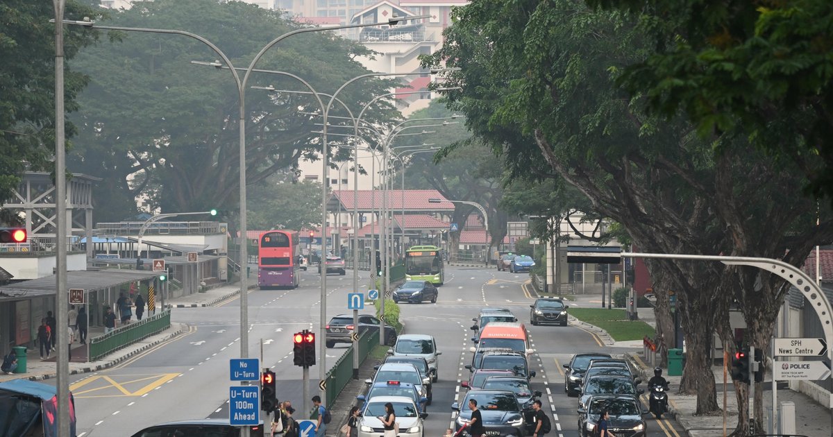 Air quality in central Singapore back to moderate range