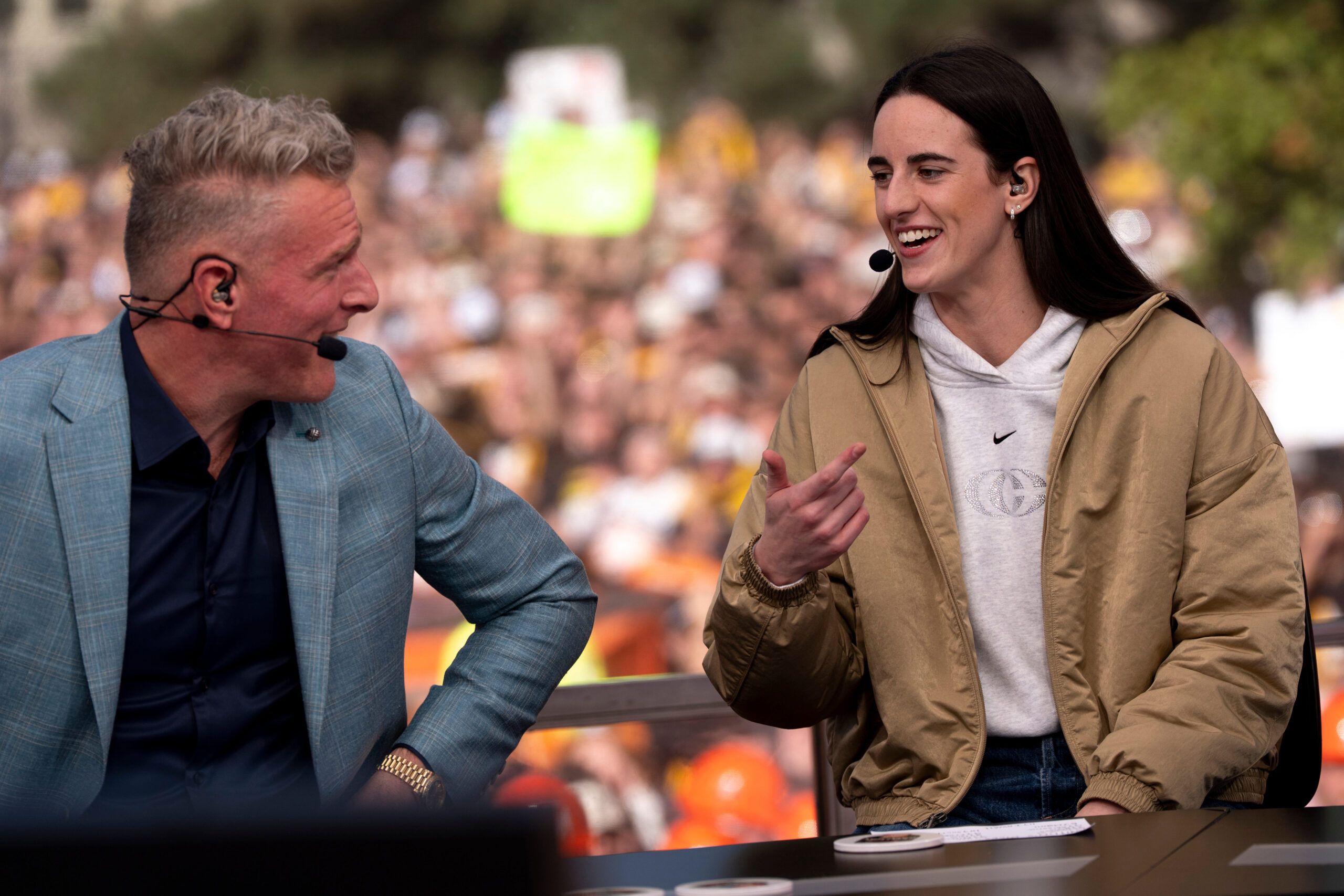 We're gonna have Julian Sayin rattled — Caitlin Clark boldly backs her ...