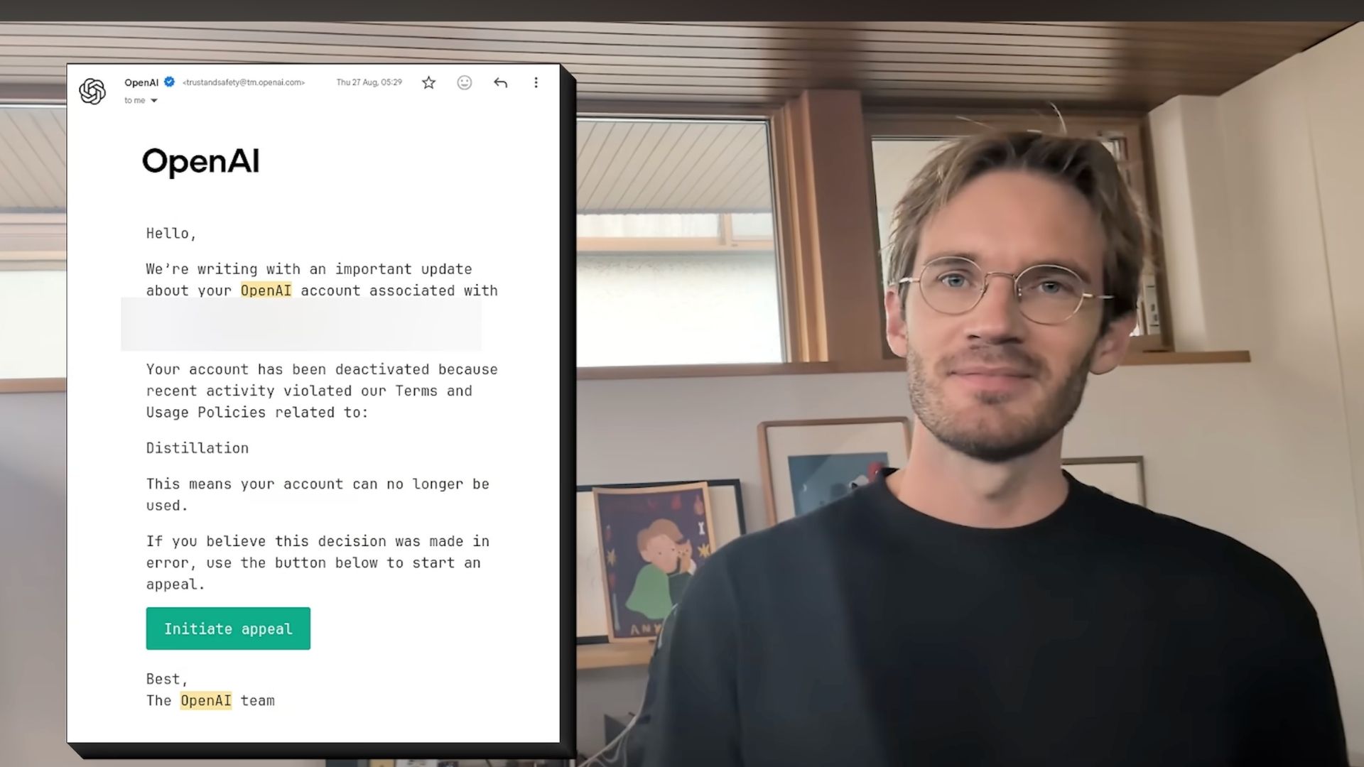 PewDiePie builds smaller, local AJAX AI model after OpenAI ban controversy