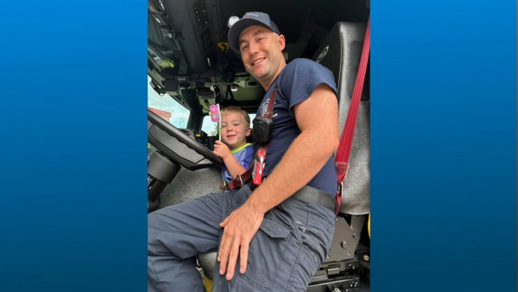 Corpus Christi firefighters step up for captain's son battling stage 4 cancer