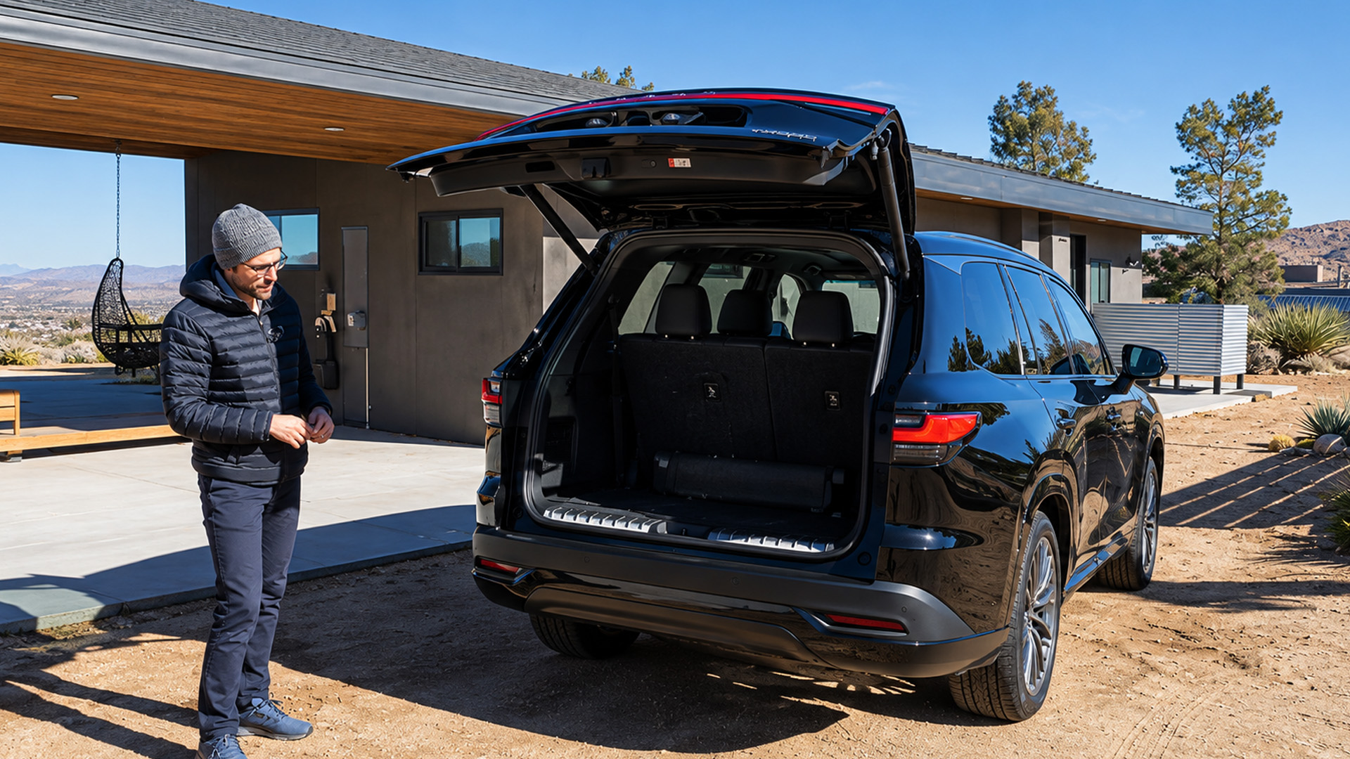 Lexus TX offers cargo space without sacrificing the third-row seats