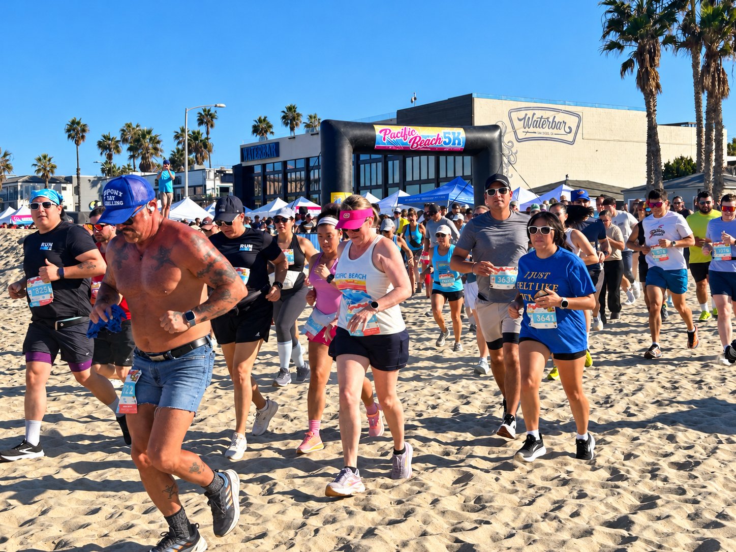 Pacific Beach Half Marathon & 5K adds precautions as runners endure extreme heat