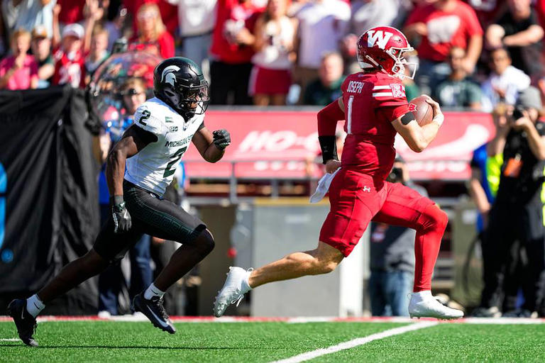 Rohrer's reaction: Badgers manhandle Michigan State, roll into bye week ...