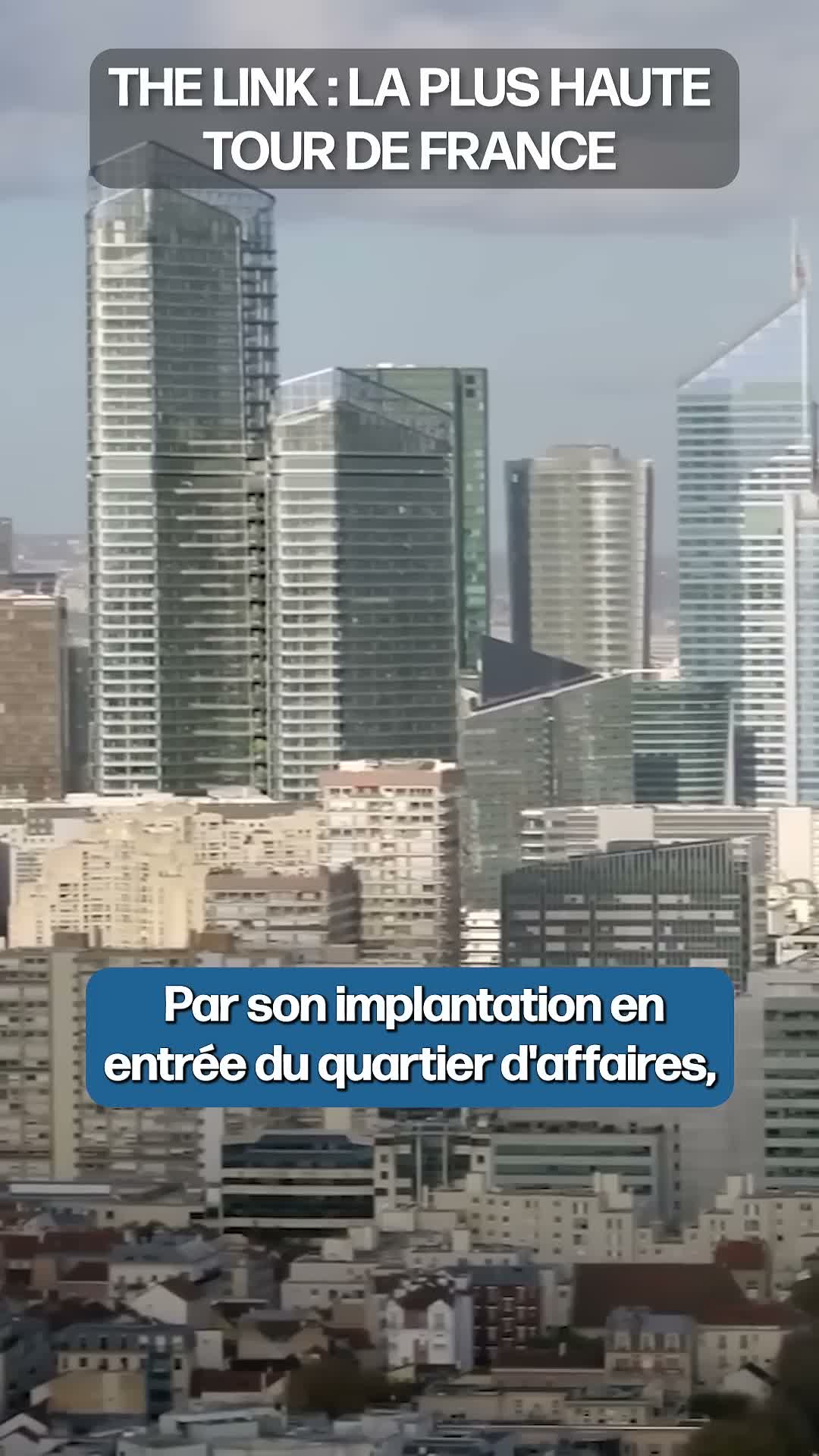 La Défense possède le plus haute gratte-ciel de France