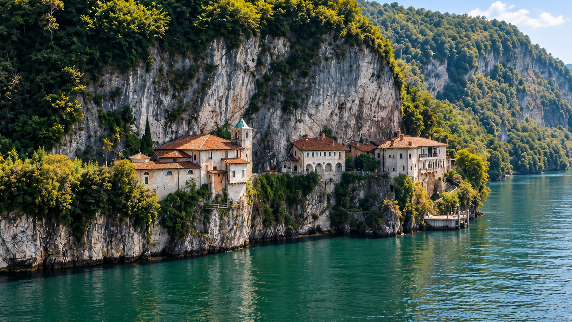 ¿Qué hace tan singular este lugar junto al lago?