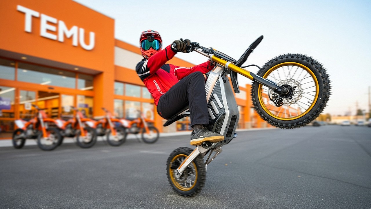 I bought the most expensive dirt bike