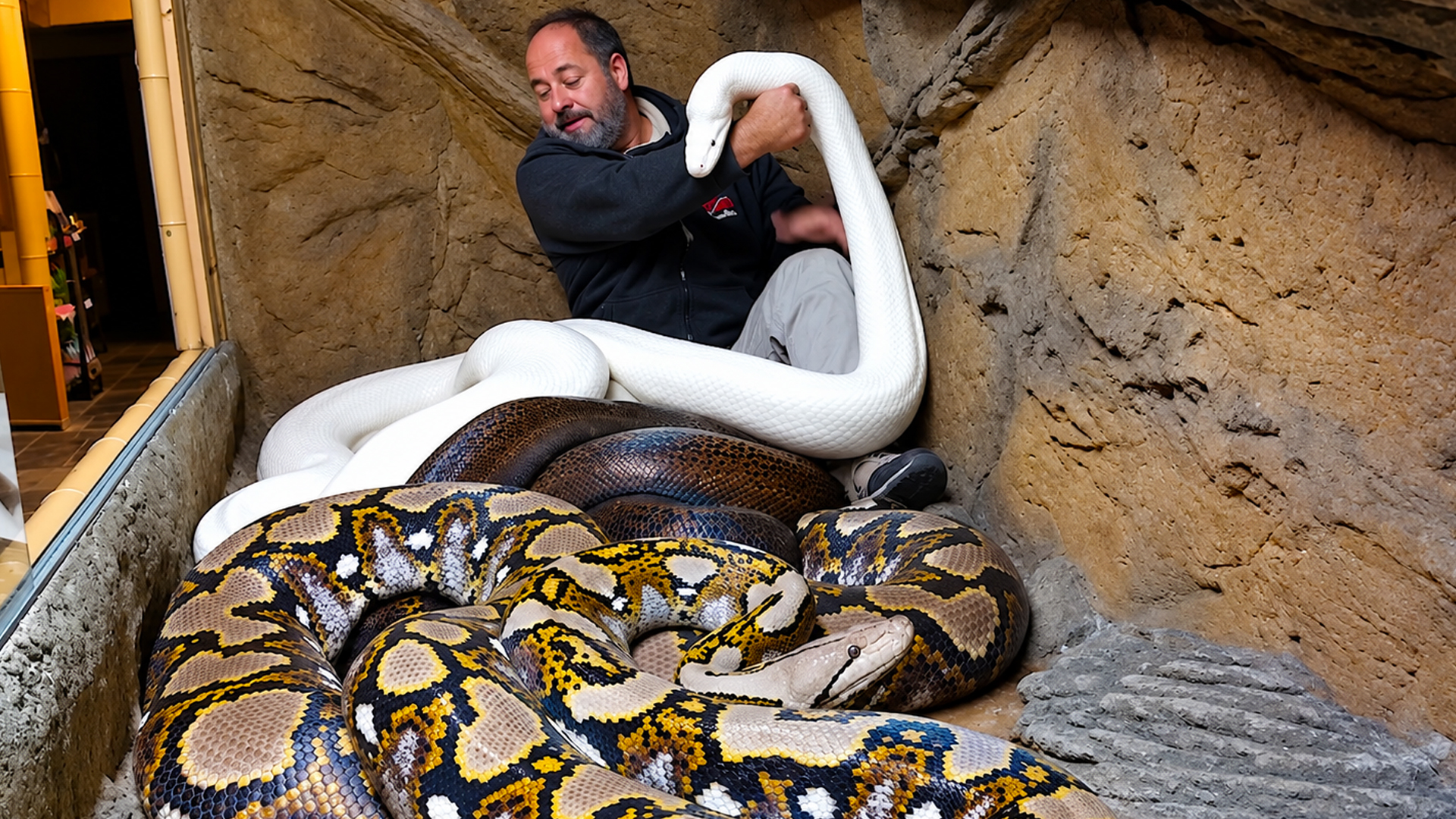 Rare snakes and wild encounters from the zoo archives
